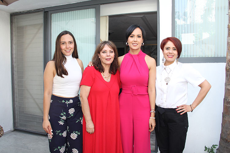 Sara Mariana Rosales, Sara González, Úrsula Rivera y Mónica Bañuelos