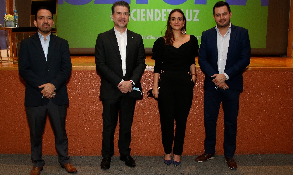 Jesús Guerrero, David Manllo, Anabel Mellado y Mauricio Magdaleno / Foto: Antonio Mireles