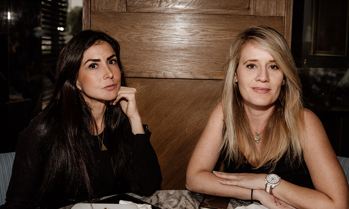Gabriela Hernández y Carolina Vargas