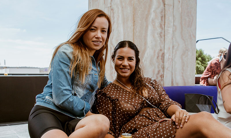 Karla García y Kathia Blanco