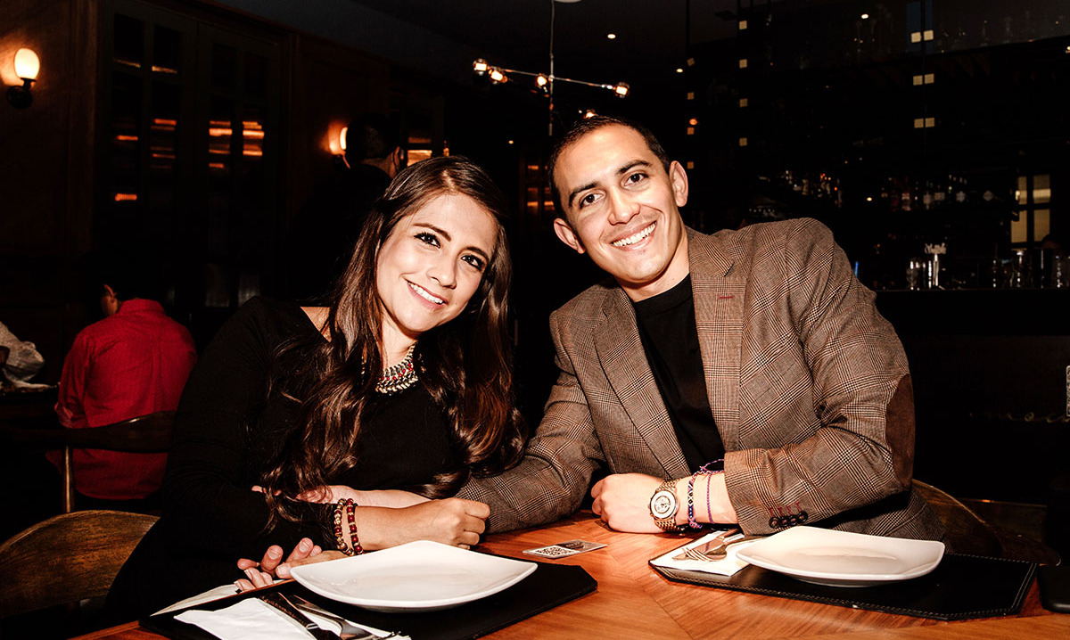 Jessica Flores y Ernesto Martínez