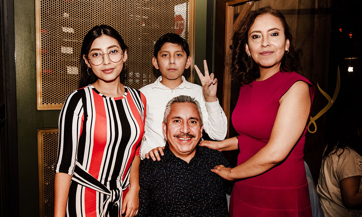 Ana Ramírez, Raúl Ramírez, Raul Ramirez Jr y Laura Pérez