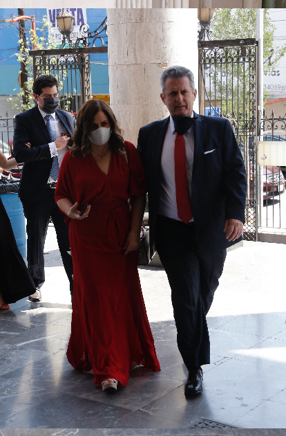 Ana Sofía Zambrano de Sada y Manuel Sada