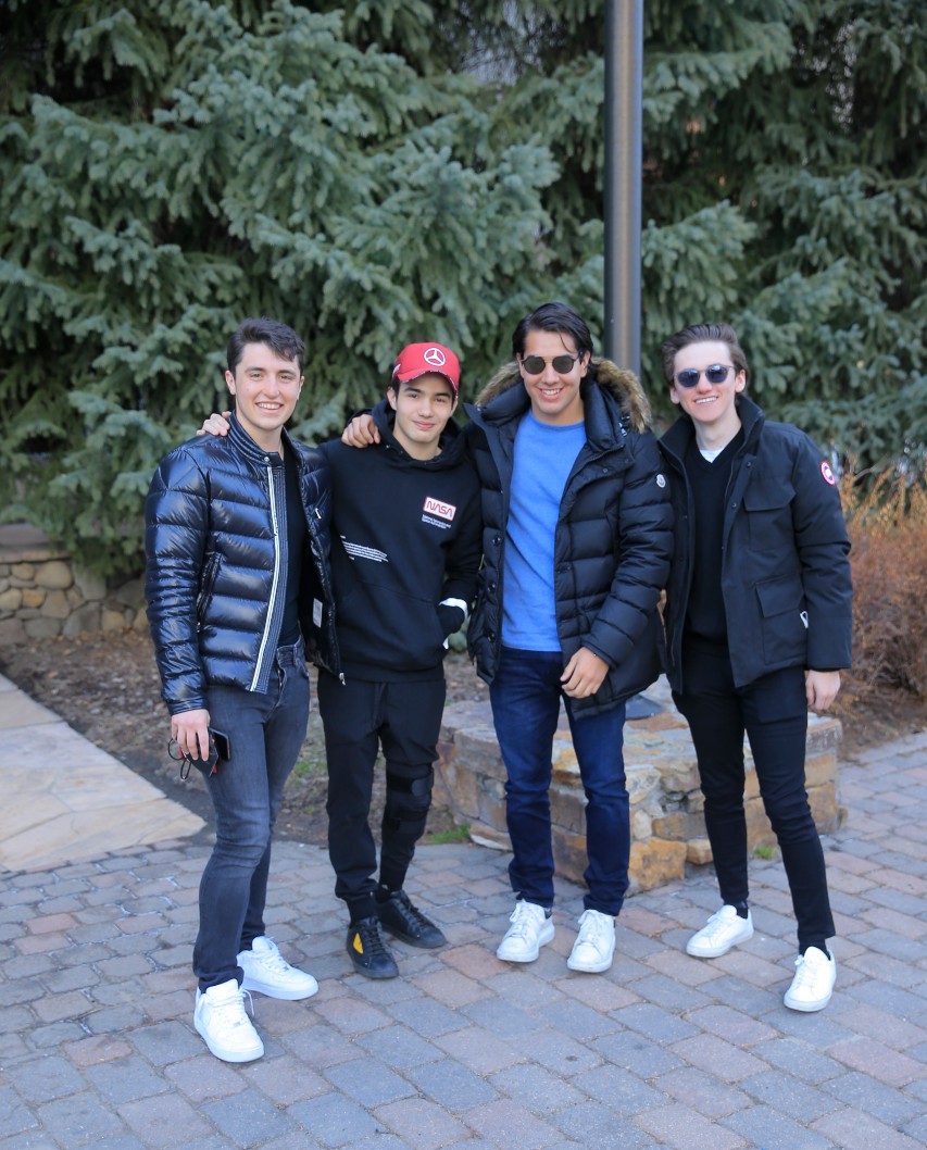 Andrés Gutiérrez, Fernando Páez, José Andrés Martínez y José Fimbres.