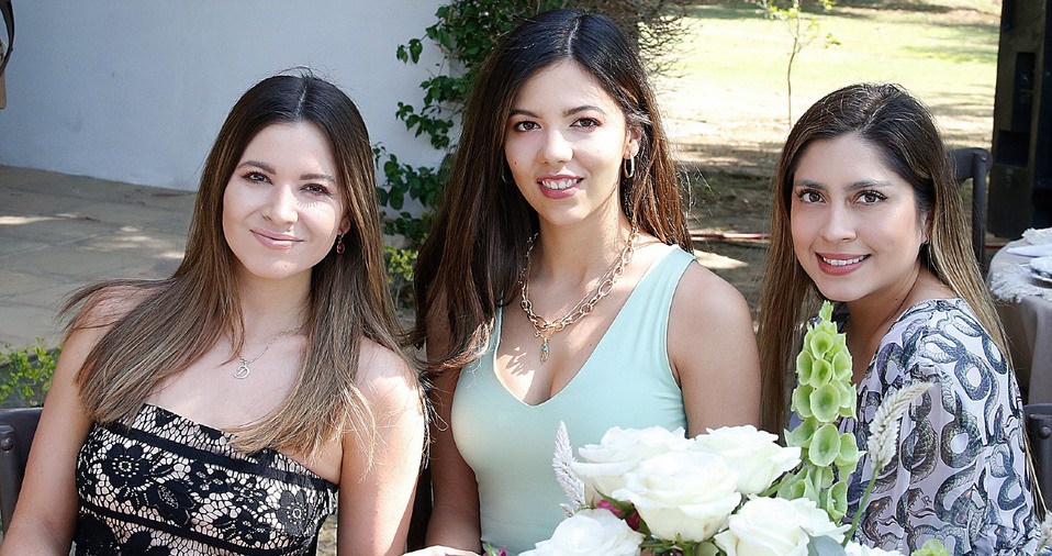 Daniela Benavides, Estefanía Montoya y Gloria Barraza / Foto: Antonio Mireles