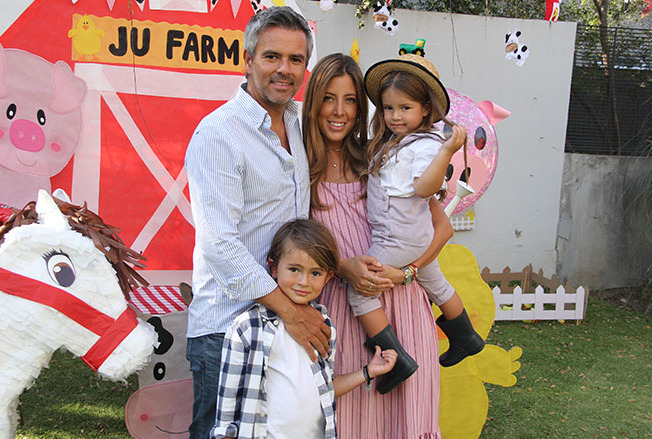 Juan Pablo Barajas, Gabriela Castillo, Juliana Barajas y Pablo Barajas
