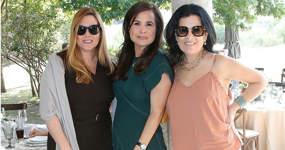 María Monteverde, Maru Naranjo de Brunet y Laura Treviño / Foto: Antonio Mireles