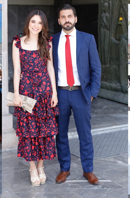 Mariajosé Exsome y Juan Pablo Castuera