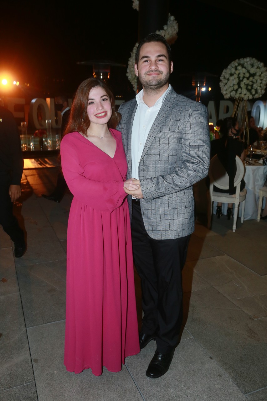 Mariela Cárdenas y Daniel Fonse. FOTO: OMAR VALDEZ