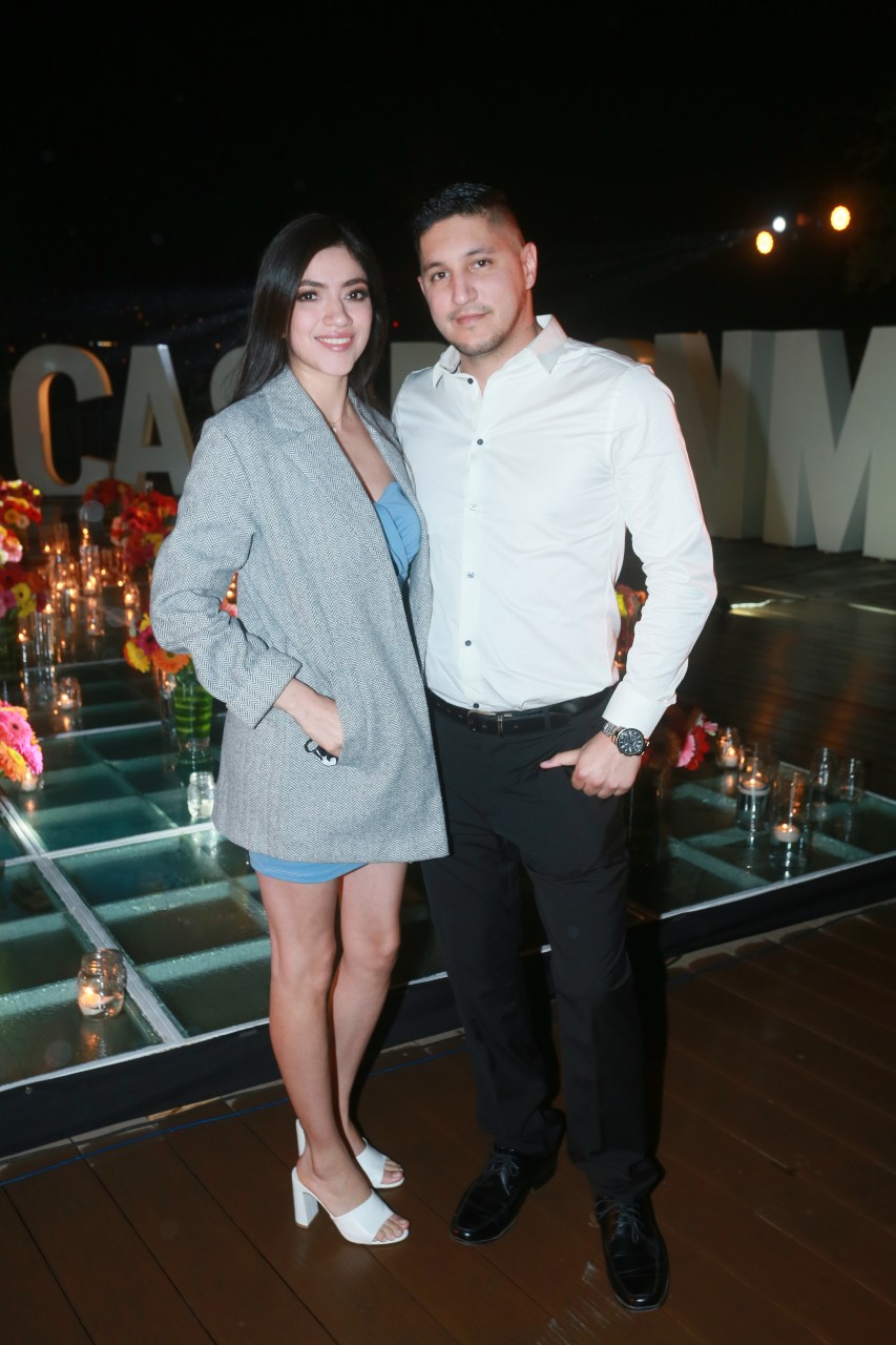 Melissa García y Érick Figeroa. FOTO: OMAR VALDEZ