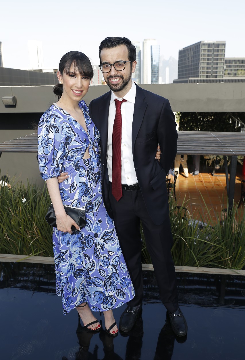 Regina Ayala y José Antonio Castro. FOTO: DANIEL SALDÍVAR