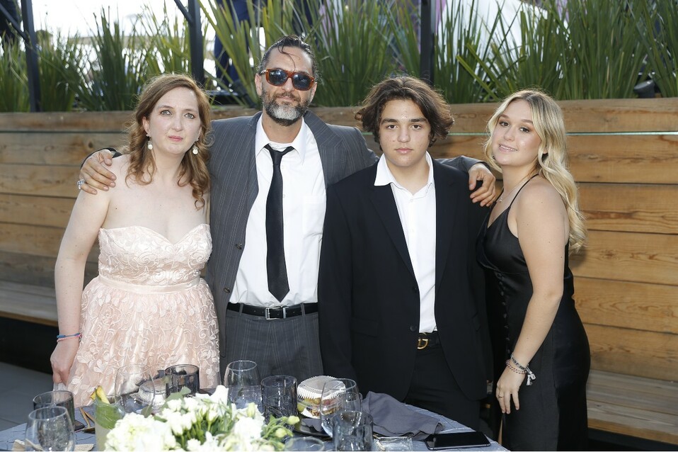 Roby Bremer, Evaristo Bremer, Evaristo Bremer y Valentina Bremer. FOTO: DANIEL SALDÍVAR