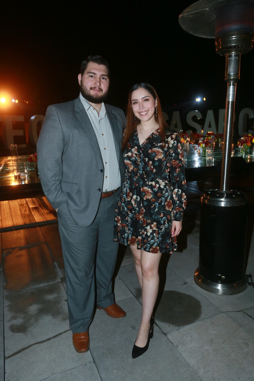 Sergio Ponce y Valentina Villarreal. FOTO: OMAR VALDEZ