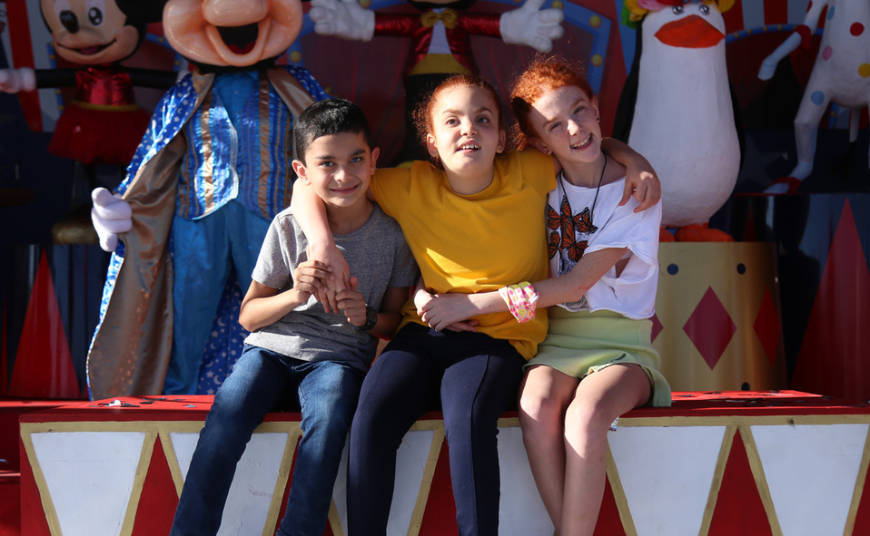 Roberto, Sofía y Marian