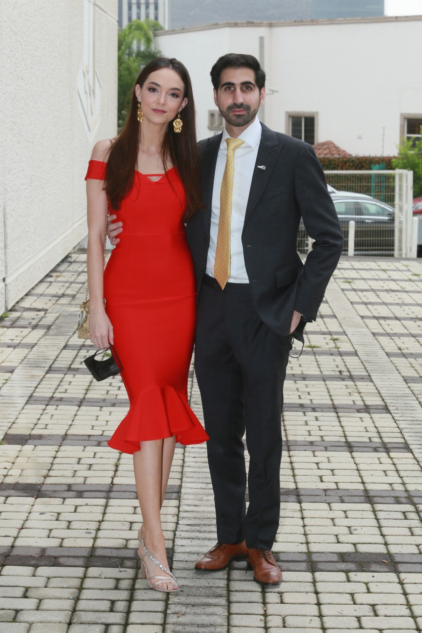 Andrea Touché y Luis González. FOTO: OMAR VALDEZ