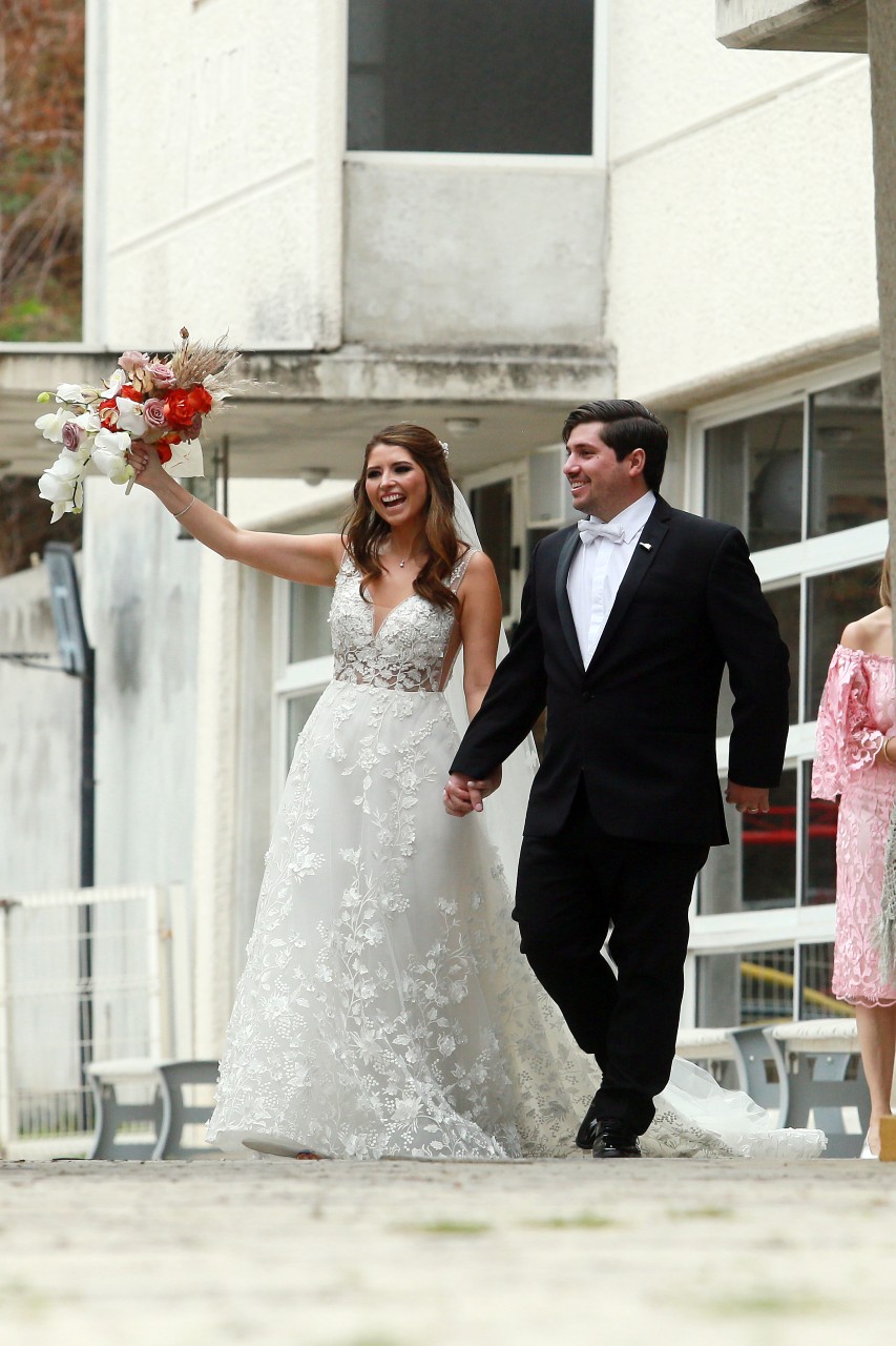 Angie y Lalo unieron sus vidas. FOTO: OMAR VALDEZ