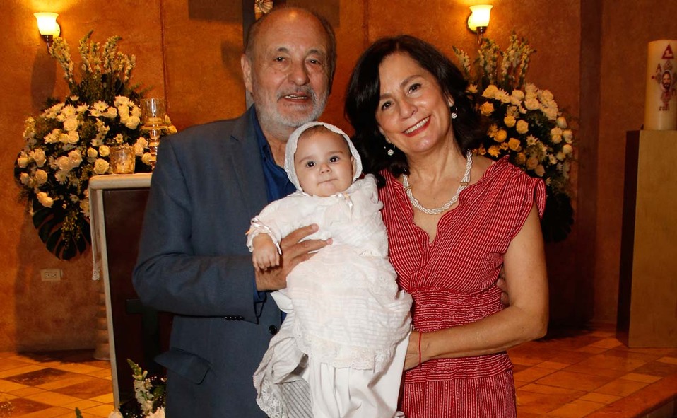 Carlos Tamborrel, Sylvia Maciel de Tamborrel y Lucía Parra Tamborrel