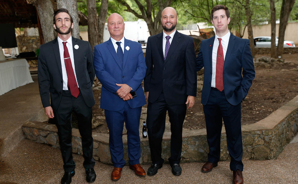 David Garza, Roberto Garza, Enrique Caballero y Jaime Camargo / Fotos: Daniel Saldívar