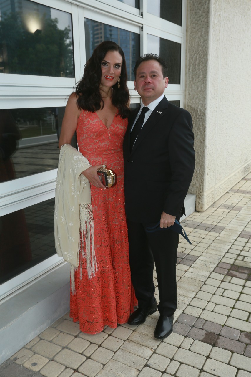 Edith Sanay  y Karlo Marsy. FOTO: OMAR VALDEZ