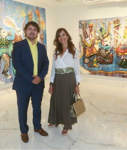 Jorge Gama y Olga Mejía. FOTO: OMAR VALDEZ