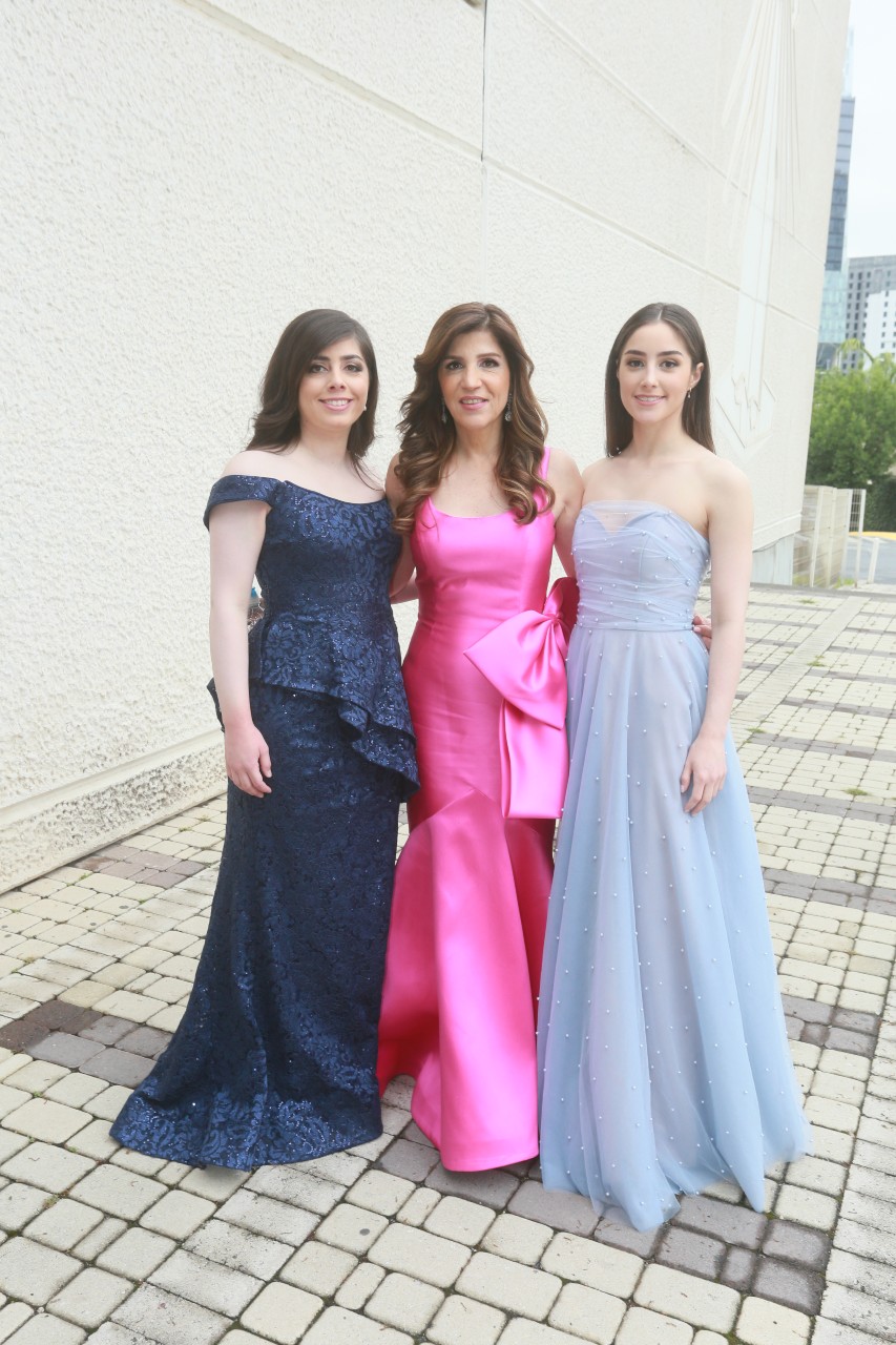 Mafer Quintanilla Martha González de Quintanilla y Roby Quintanillla. FOTO: OMAR VALDEZ