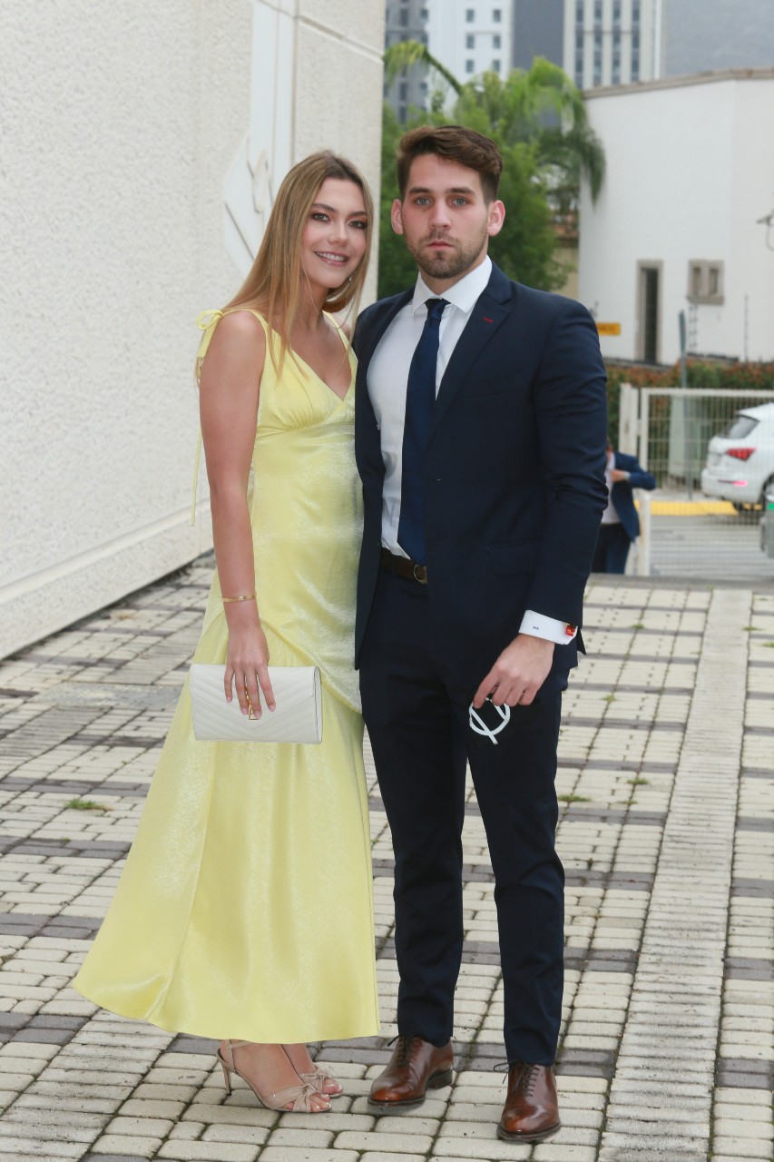 María Julia Bours y Marcelo Bremer. FOTO: OMAR VALDEZ