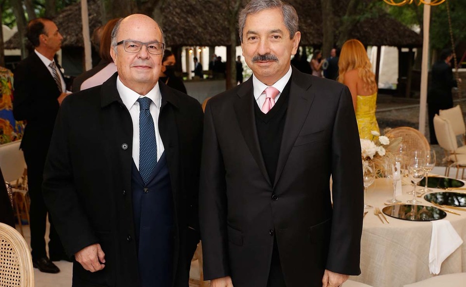 Pedro Garza y José Natividad González / Fotos: Daniel Saldívar