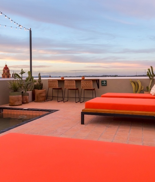 Bekeb está ubicado en la terraza del hotel boutique Casa Hoyos (Fotos: Cortesía).