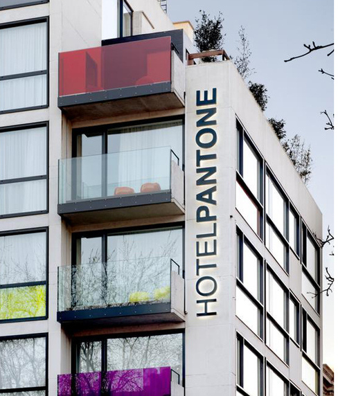 The Pantone Hotel. Fotografías cortesía de Booking.com
