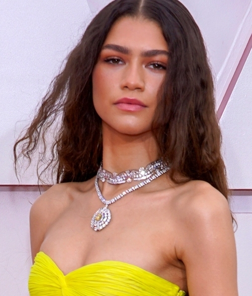 Zendaya y el vestido de sirena que se robó los Premios Oscar 2021 (Foto: Getty Images)