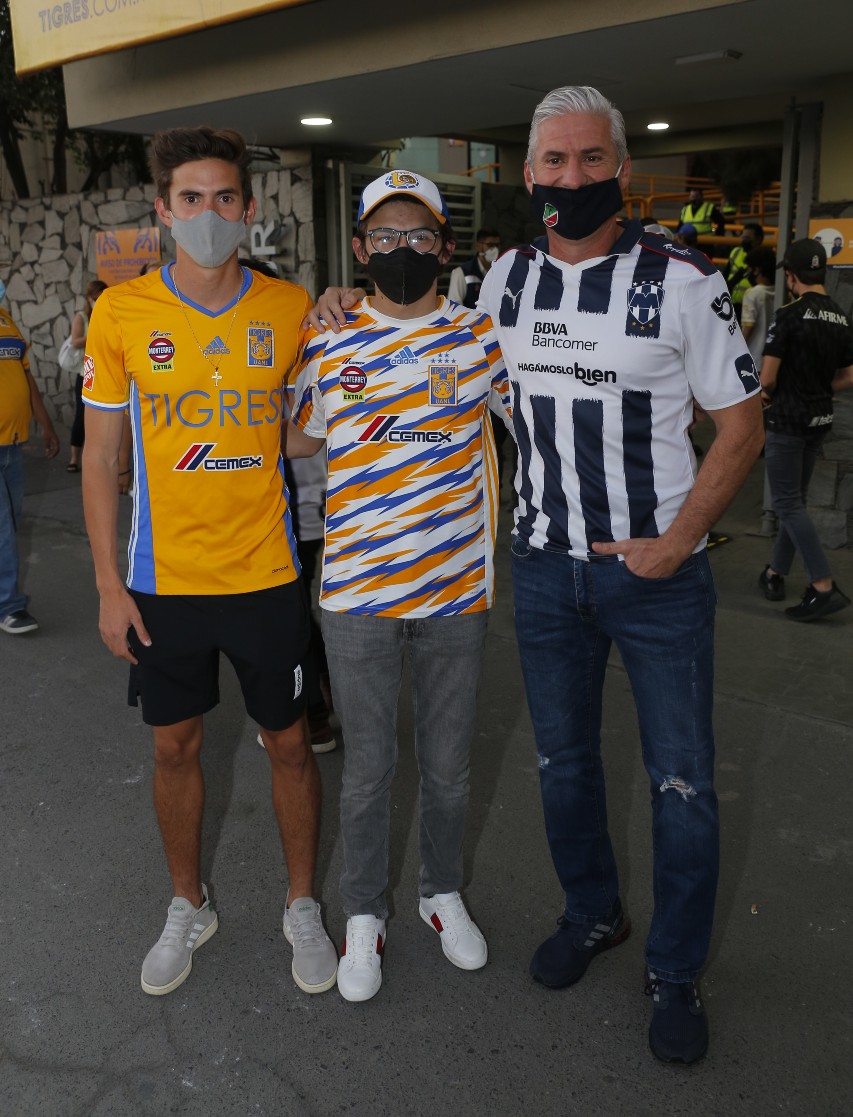 Daniel Magaña, Eugenio Magaña y Daniel Magaña. FOTO: DANIEL SALDÍVAR
