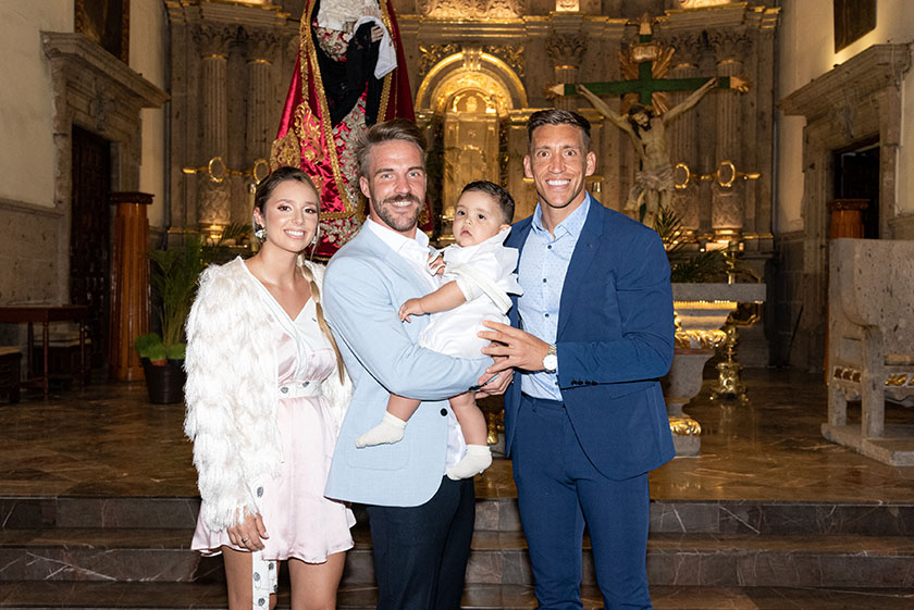 Giu Vernengo, Andrés Vikonis, Luka Vikonis y Nicolás Vikonis