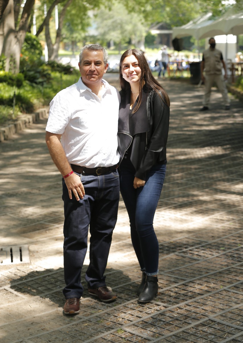 Manolo Zambrano e Isabella Zambrano. FOTO: DANIEL SALDÍVAR