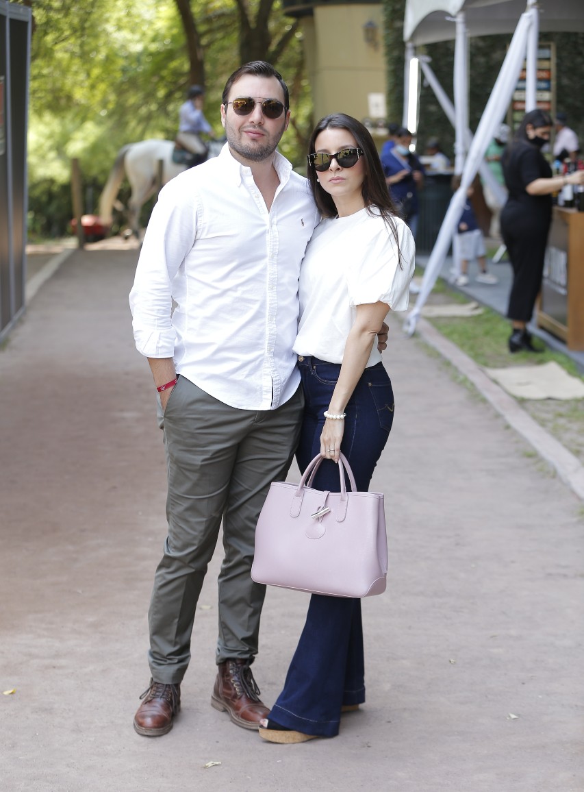 Mauricio Garza y Blanca Gutiérrez. FOTO: DANIEL SALDÍVAR