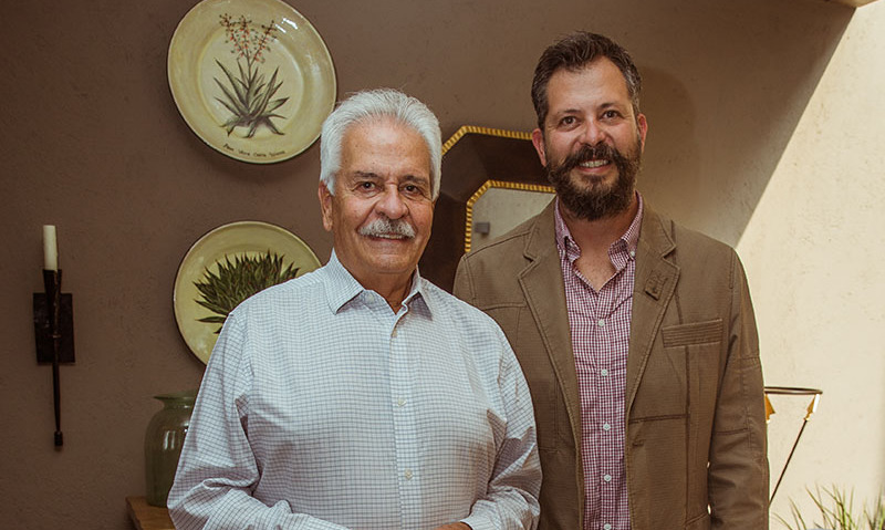 Luis González Arenal y Luis Rodrigo González