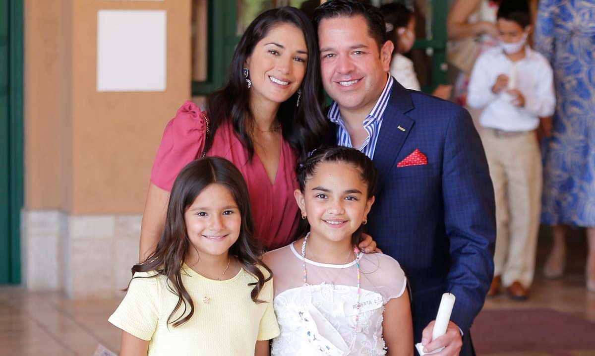Daphne Aguilar de Treviño, Hernán Treviño, María Niño de Rivera y Robbie Treviño / Foto: Daniel Saldívar