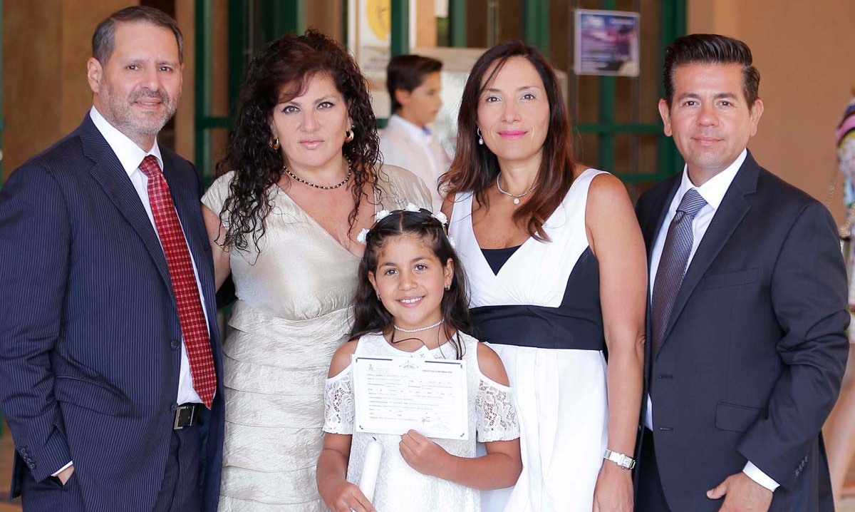 Guillermo Chapa, Susana Ballí de Chapa, Daniela Leal, Claudia Ballí de Leal y Ovidio Leal / Foto: Daniel Saldívar