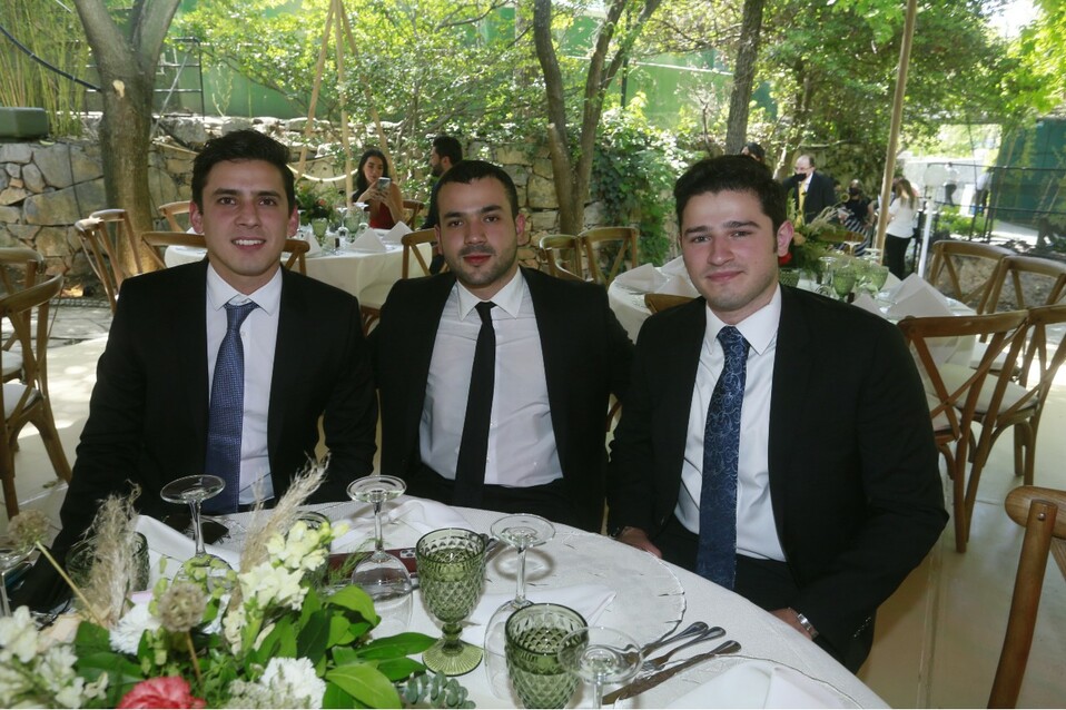 Alejandro Mireles, Carlos Montemayor y Hernán González. FOTO: OMAR VALDEZ