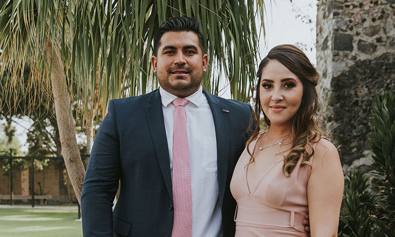 Stephen González y Sandra de la Vega