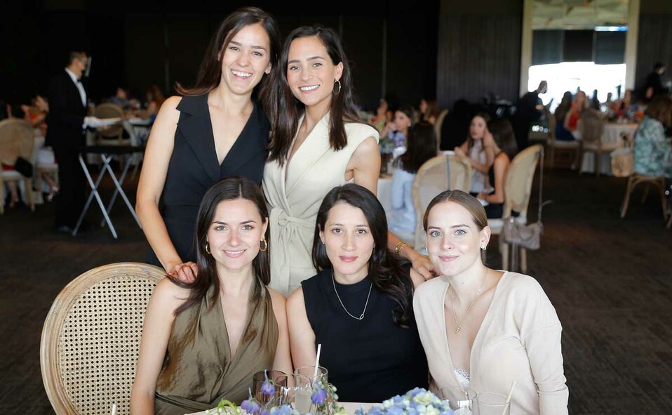 Carolina Richardson, Maru Méndez, Bárbara Hauser, Roberta Jasso y Alejandra Zambrano / Fotos: Daniel Saldívar