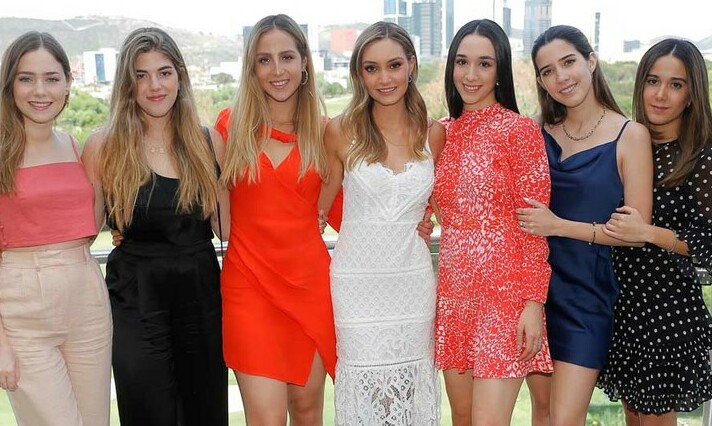 Cristy Maiz, Regina Martínez, Mónica Troncoso, Ana Caty Cantú, Mariale Lemmenmeyer, Fernanda Lozano y Paulina Martínez / Fotos: Daniel Saldívar