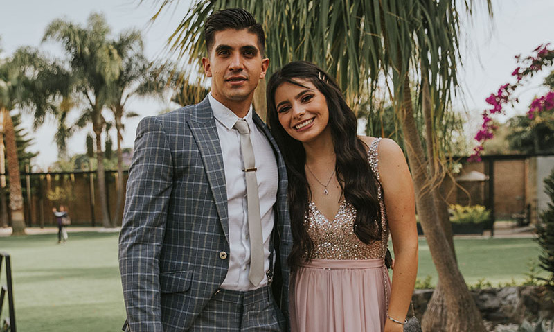 Daniel Cárdenas y Daniela Nuño