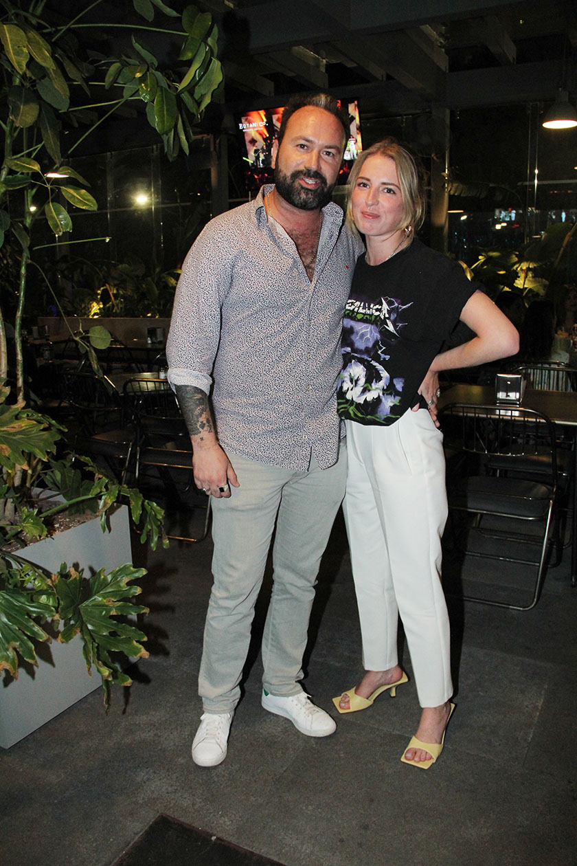 Ida Bush y Daniel Blanco