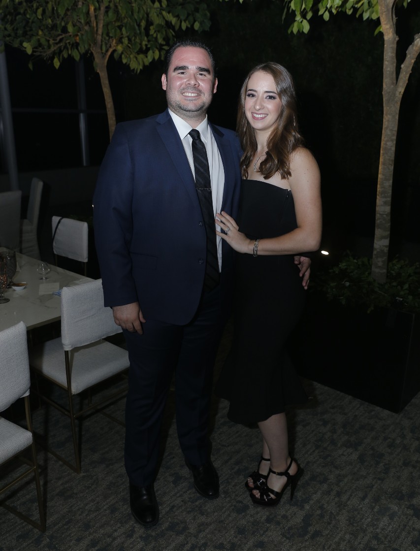 Jesús Martínez e Isabel Tancredi. FOTO: DANIEL SALDÍVAR