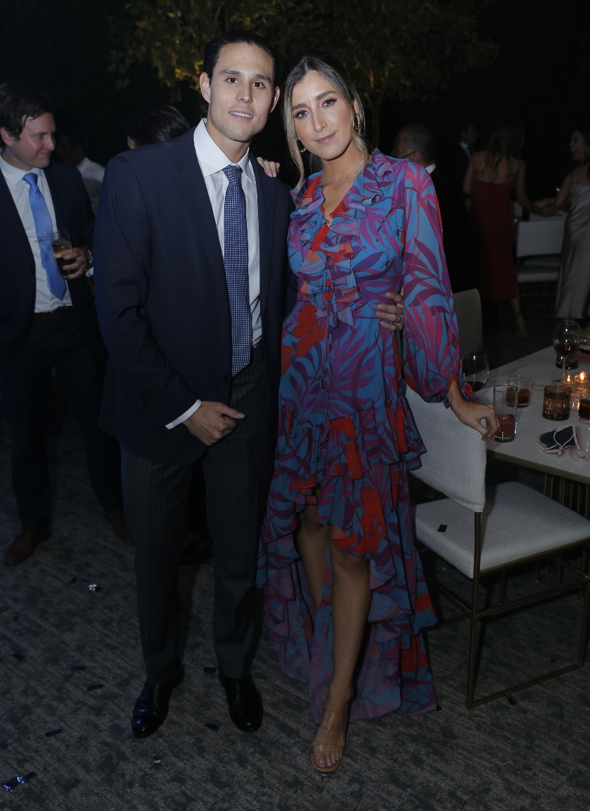 Juan Carlos Garza y Daniela Garza. FOTO: DANIEL SALDÍVAR
