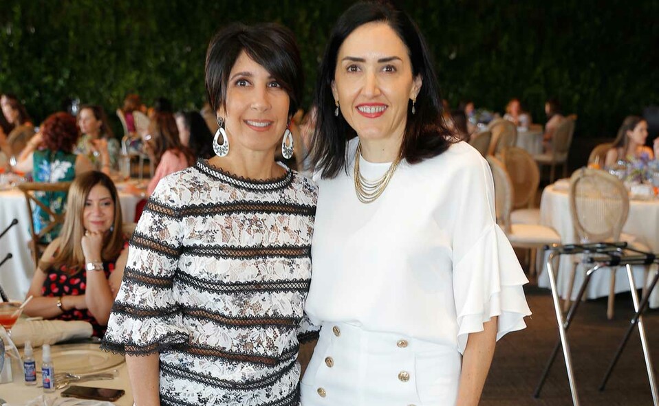 Lorena Assad de Zubiría y Yolanda Garza de Segovia / Fotos: Daniel Saldívar