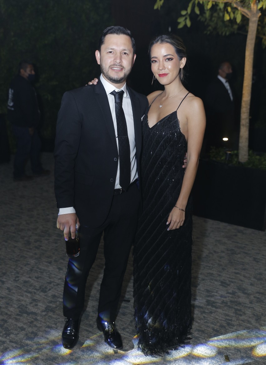 Manuel Brutus y Tania Valle. FOTO: DANIEL SALDÍVAR
