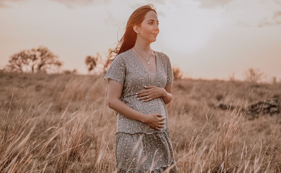 La maternidad es una de las etapas que más está disfrutando Paty (Foto: David Haghenbeck)