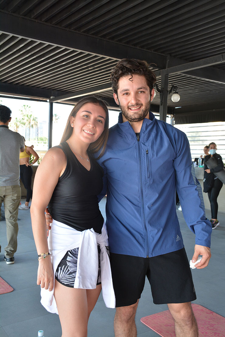 Mauricio Cuellar y Natalia Saldaña