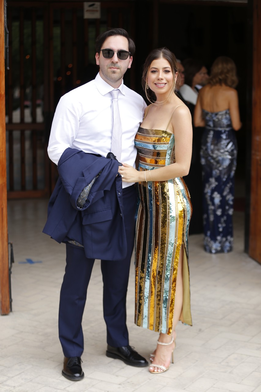 Rodrigo Salinas y Dina Bazán de Salinas. FOTO: DANIEL SALDÍVAR